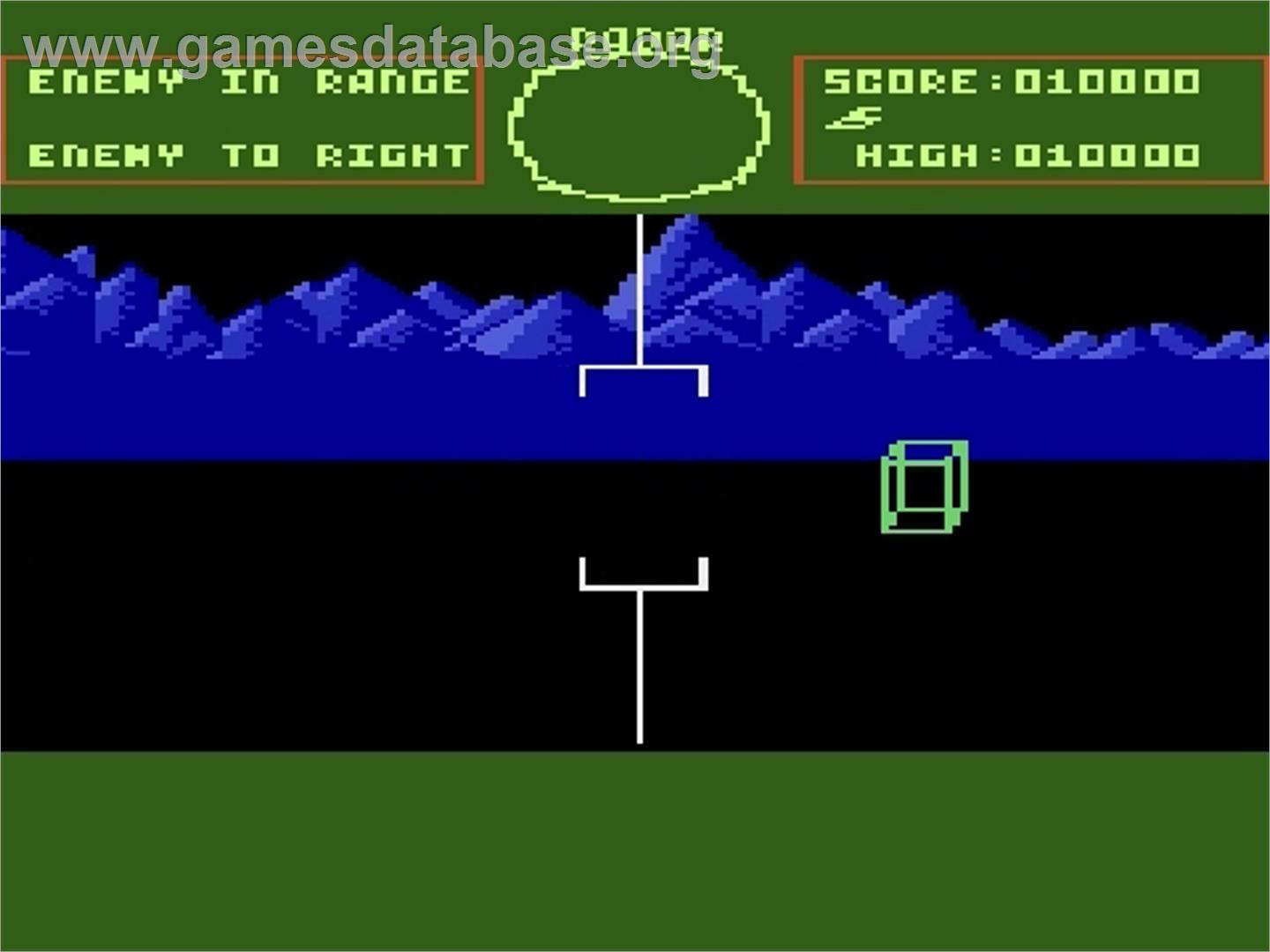 Battle Zone - Atari 5200 - Artwork - In Game