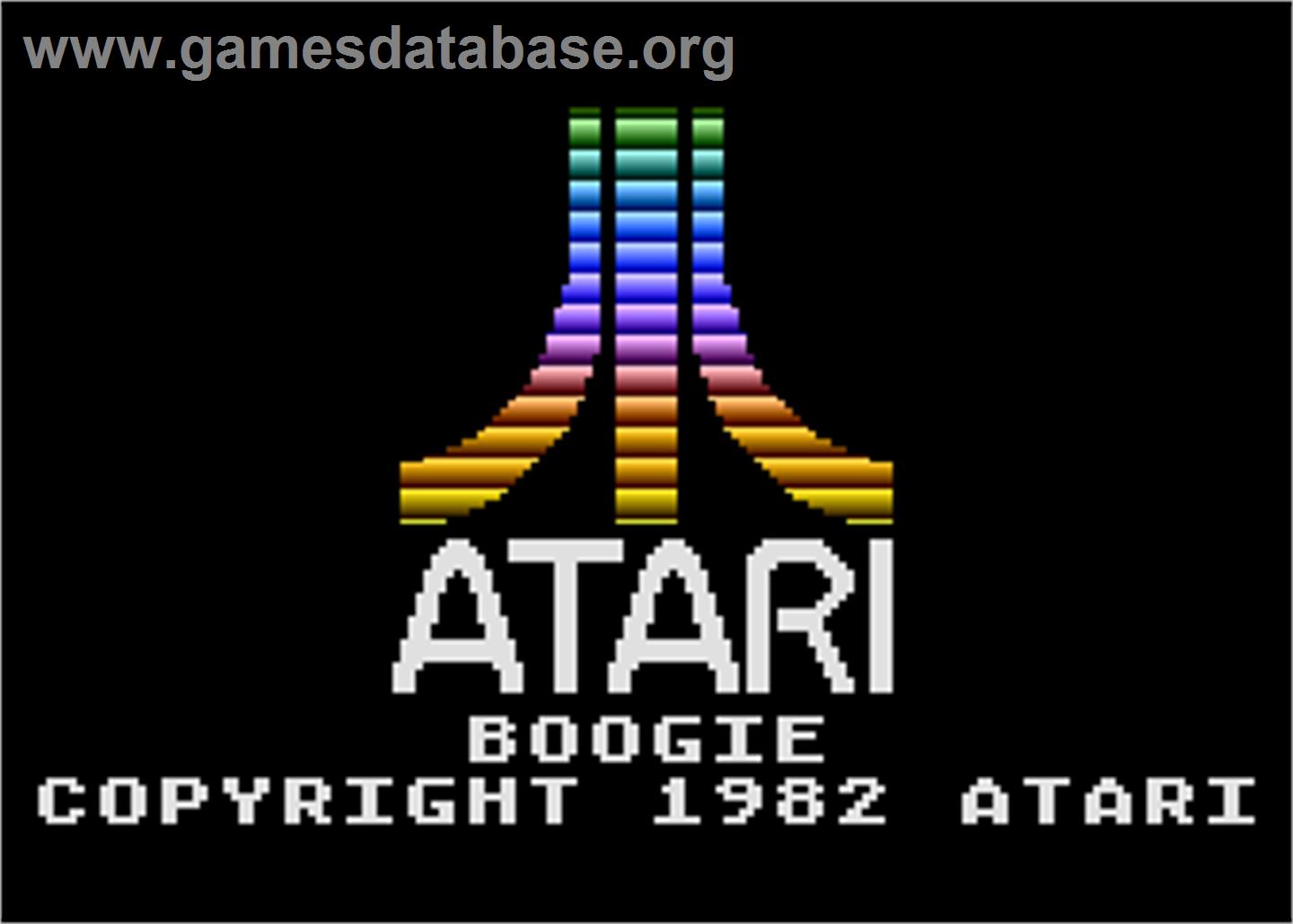 Boogie Demo - Atari 5200 - Artwork - In Game