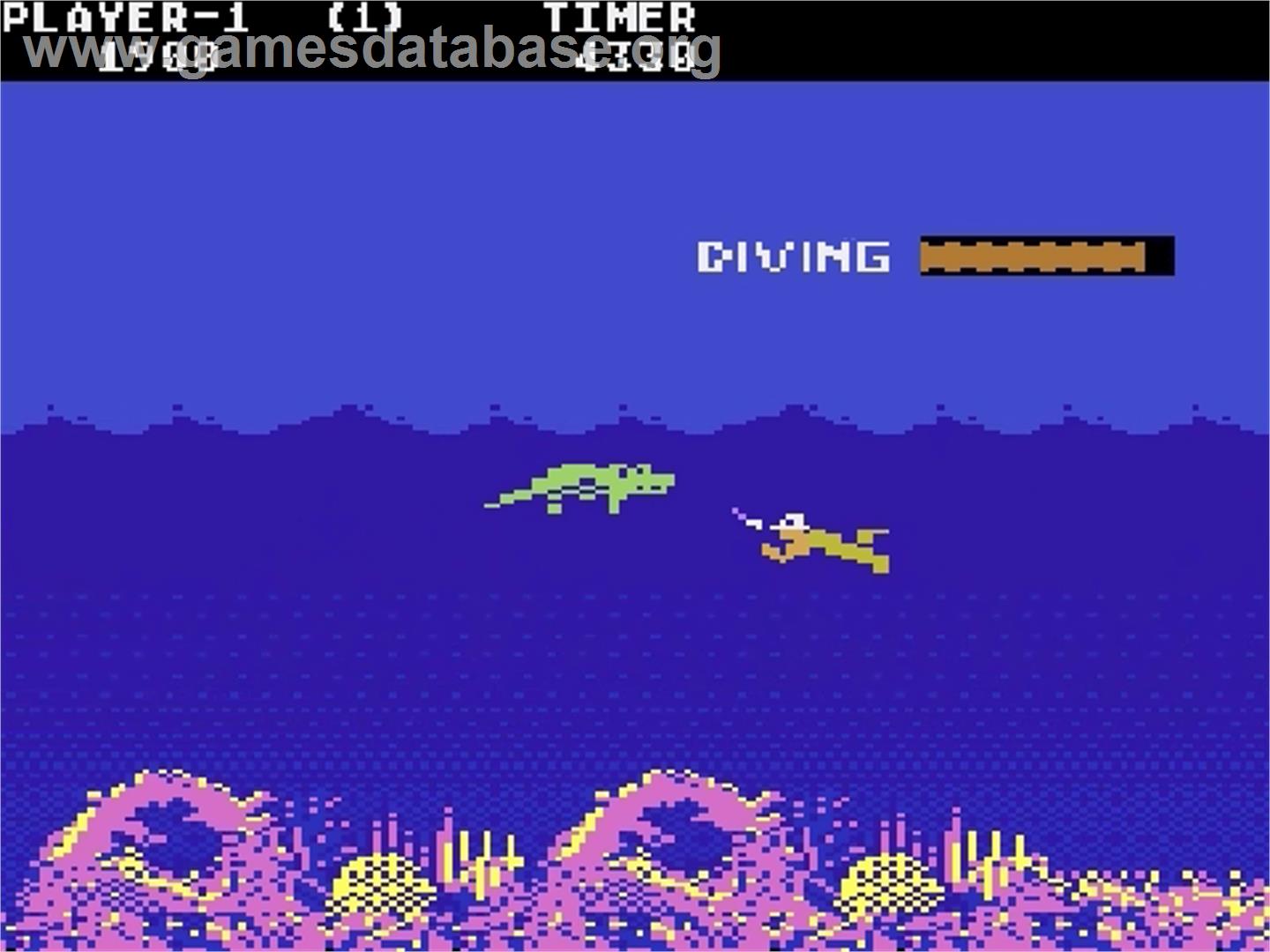 Jungle Hunt - Atari 5200 - Artwork - In Game