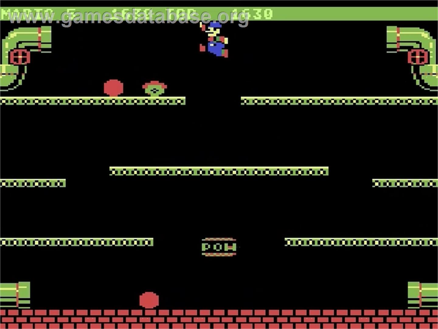 Mario Bros. - Atari 5200 - Artwork - In Game
