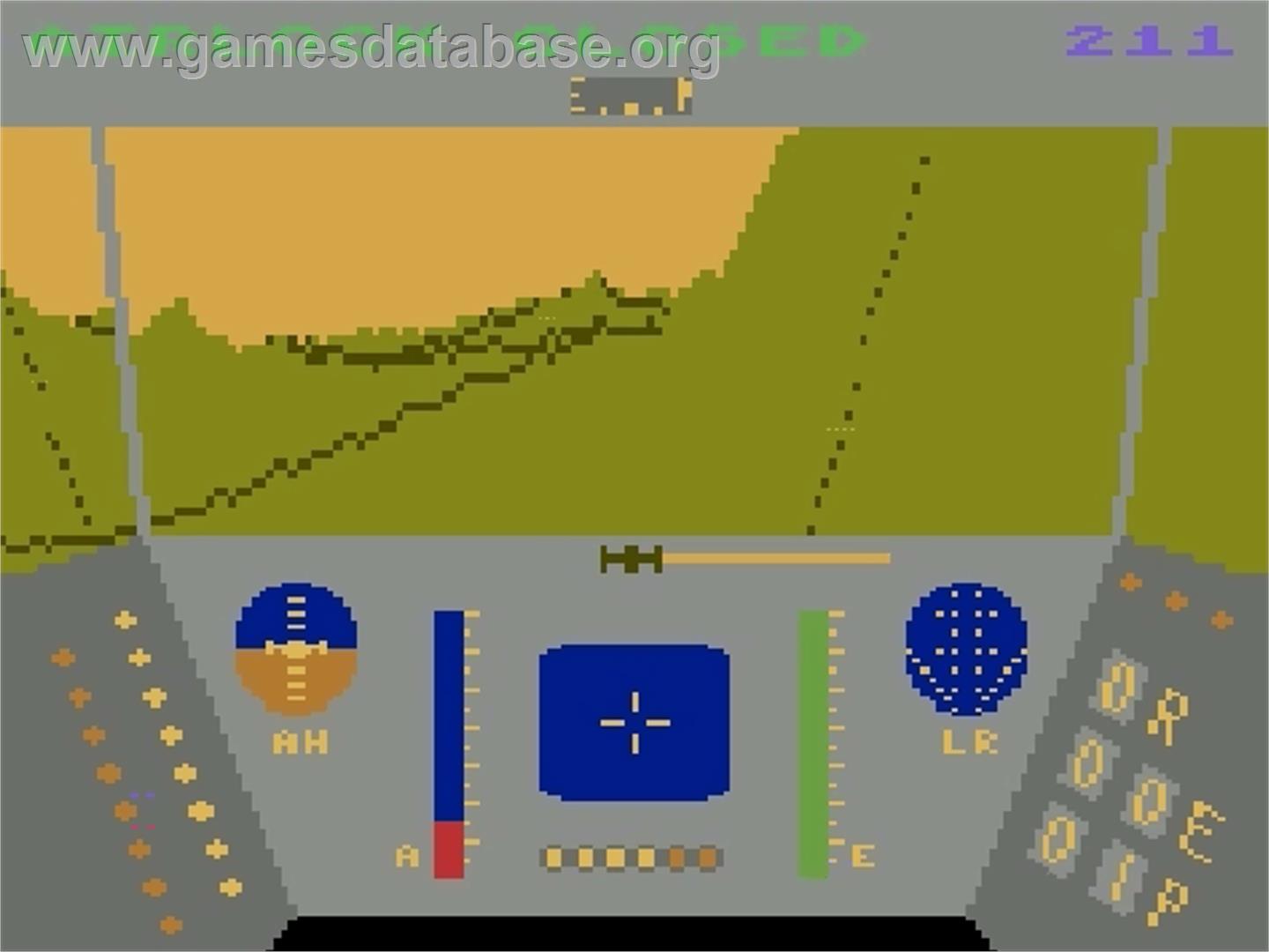 Rescue on Fractalus - Atari 5200 - Artwork - In Game