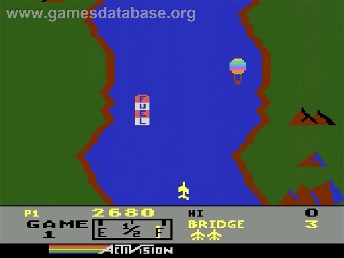 River Raid - Atari 5200 - Artwork - In Game