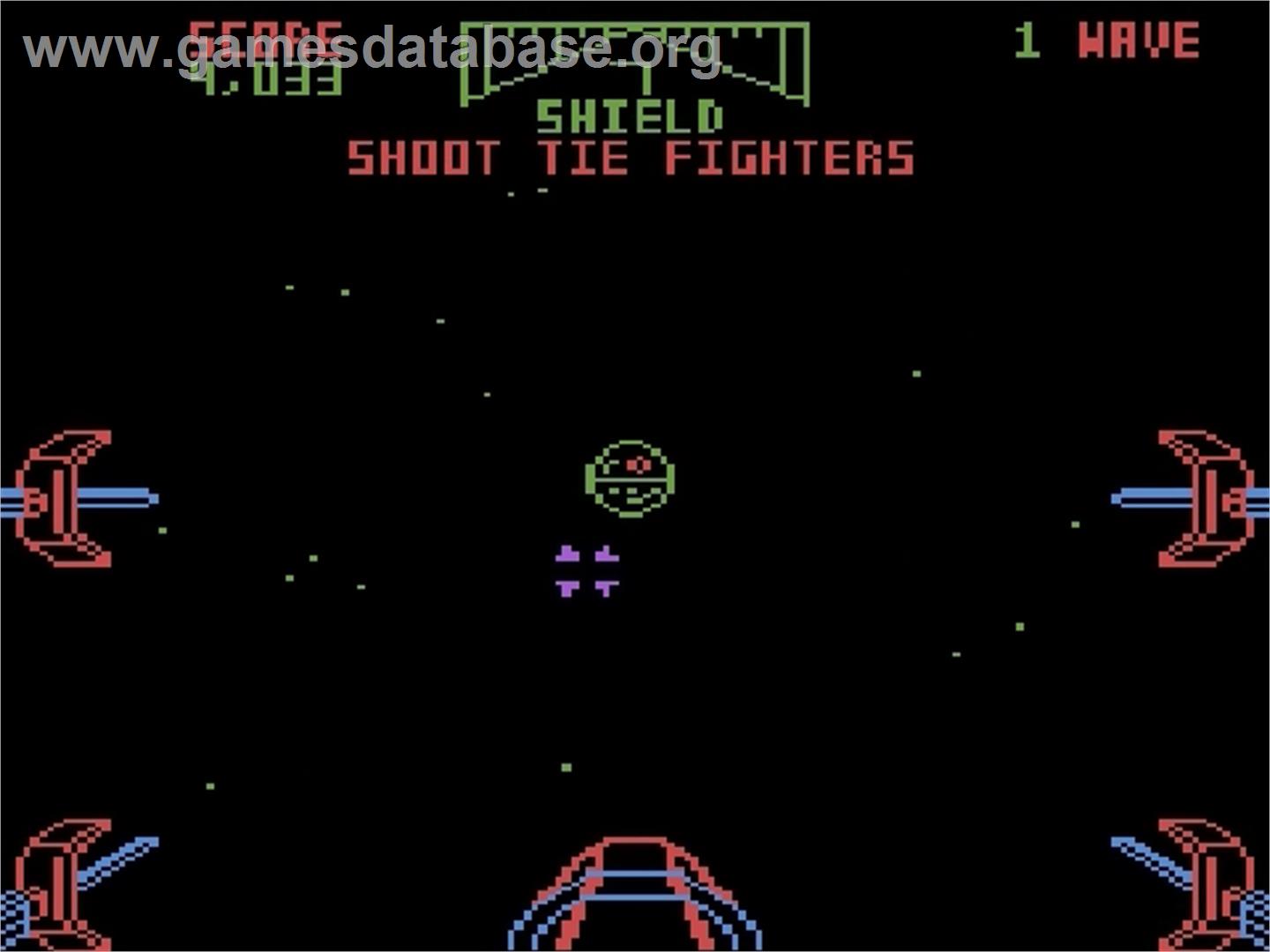 Star Wars Arcade - Atari 5200 - Artwork - In Game