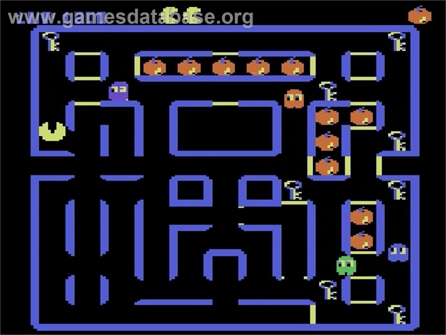 Super Pac-Man - Atari 5200 - Artwork - In Game