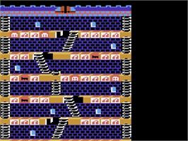 Title screen of Mr. Do's Castle on the Atari 5200.