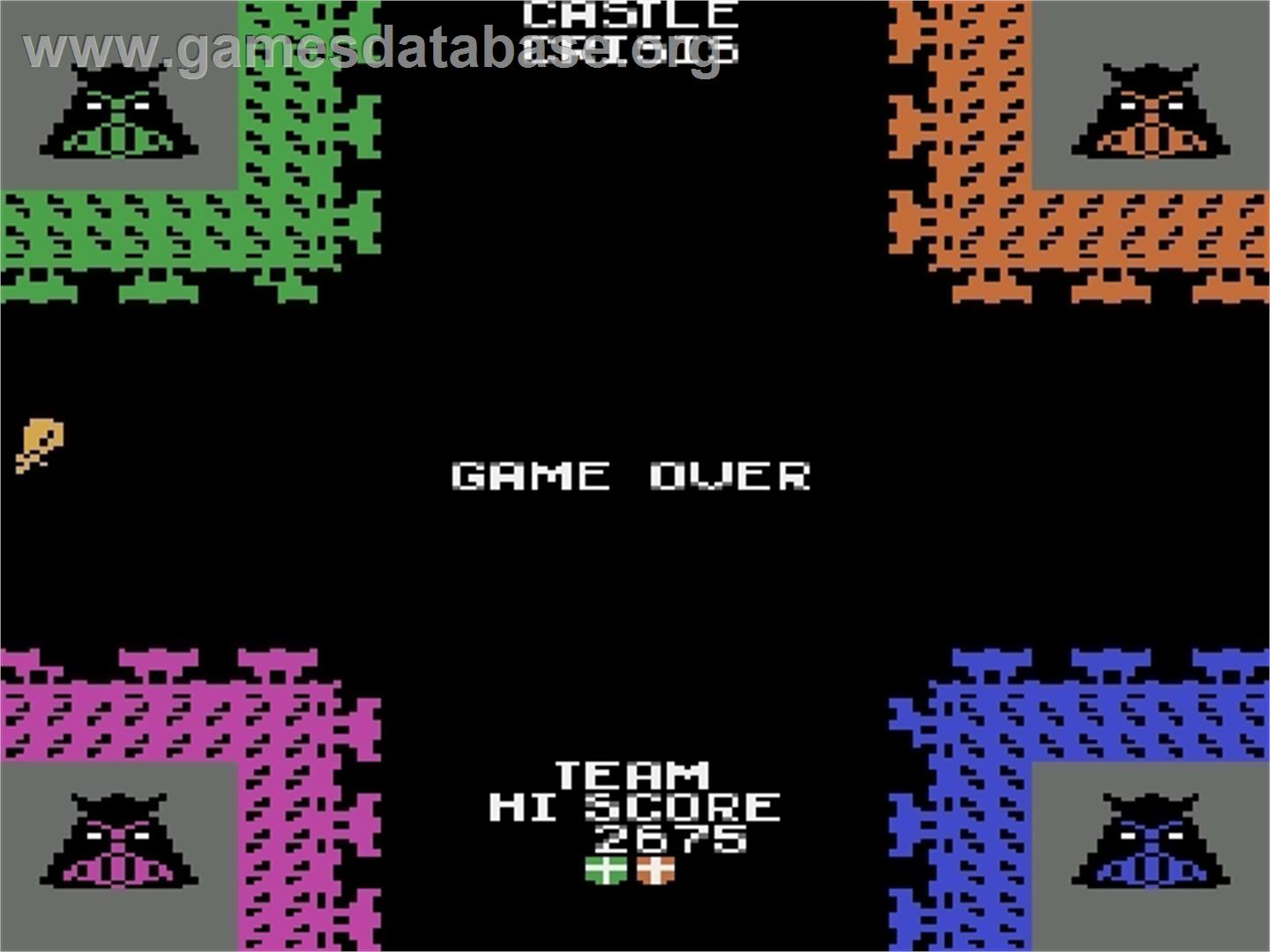 Castle Crisis - Atari 5200 - Artwork - Title Screen