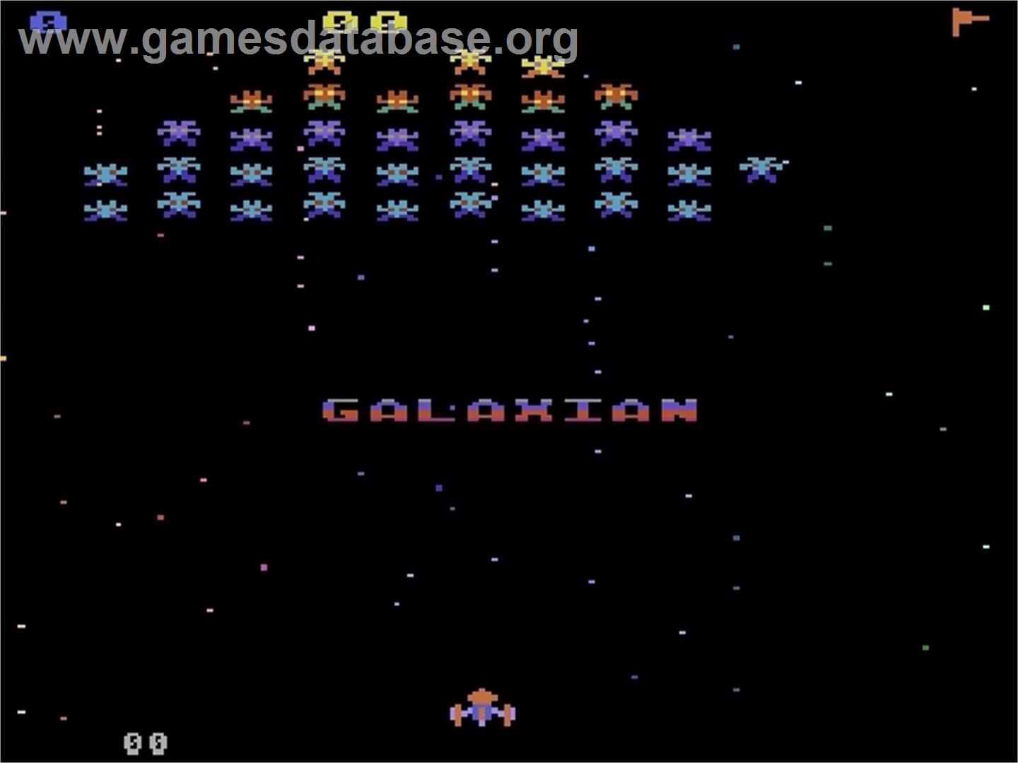 Galaxian - Atari 5200 - Artwork - Title Screen