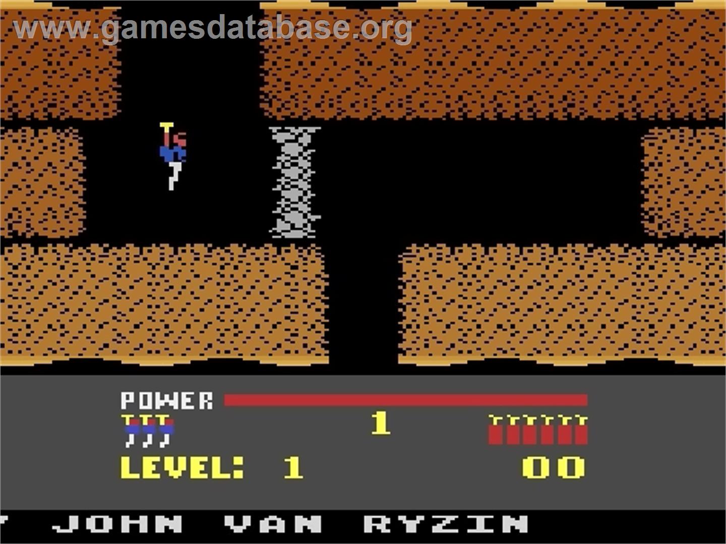 HERO - Atari 5200 - Artwork - Title Screen