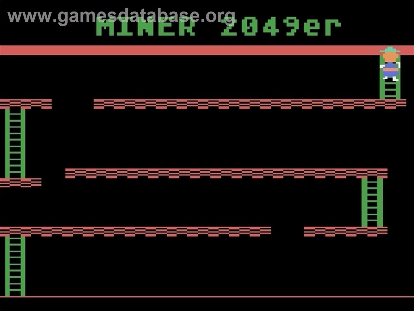 Miner 2049er - Atari 5200 - Artwork - Title Screen