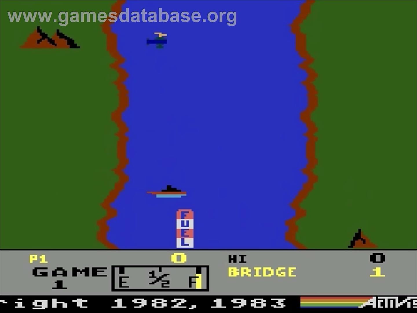 River Raid - Atari 5200 - Artwork - Title Screen