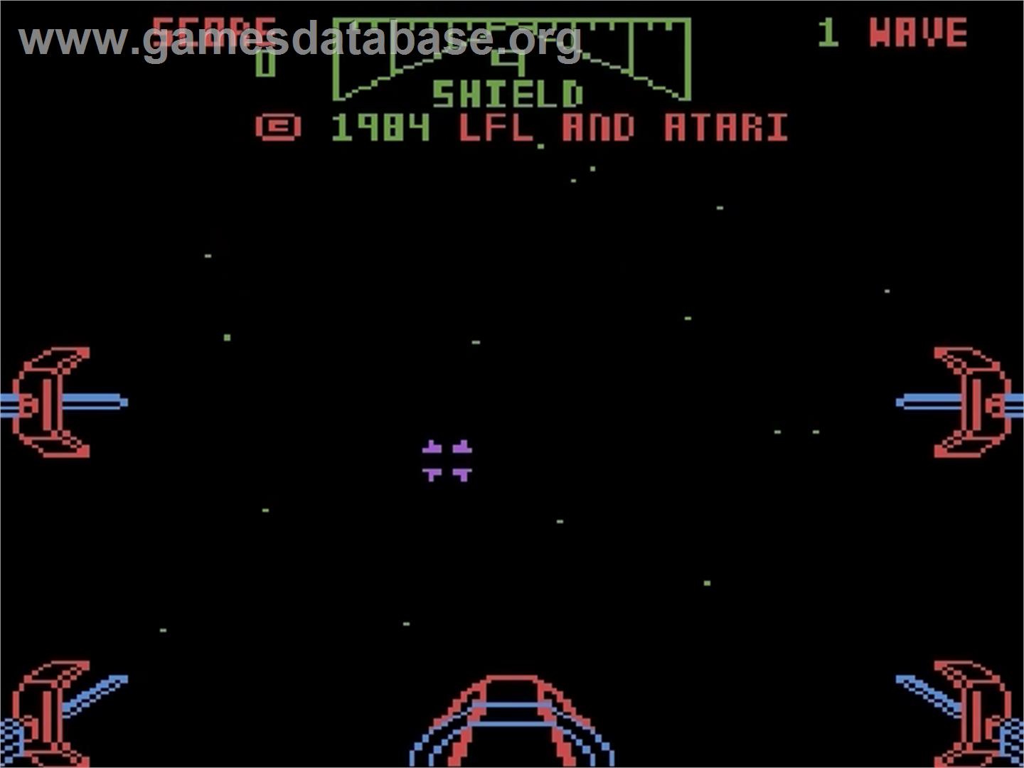 Star Wars Arcade - Atari 5200 - Artwork - Title Screen