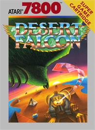 Box cover for Desert Falcon on the Atari 7800.