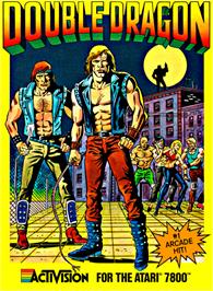 Box cover for Double Dragon on the Atari 7800.