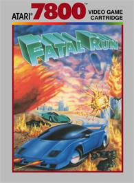 Box cover for Fatal Run on the Atari 7800.