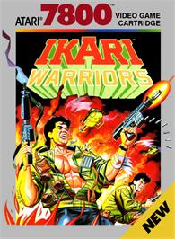 Box cover for Ikari Warriors on the Atari 7800.