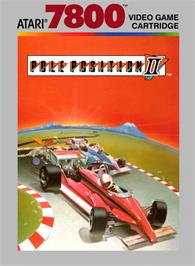 Box cover for Pole Position II on the Atari 7800.