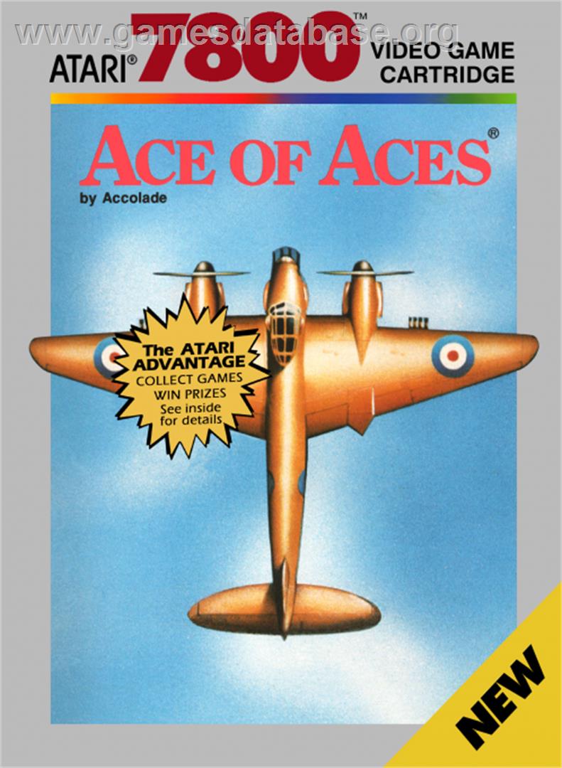 Ace of Aces - Atari 7800 - Artwork - Box