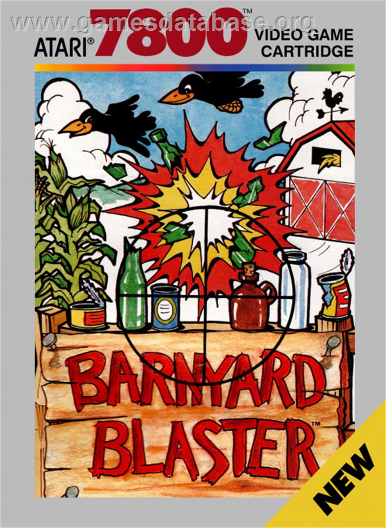 Barnyard Blaster - Atari 7800 - Artwork - Box