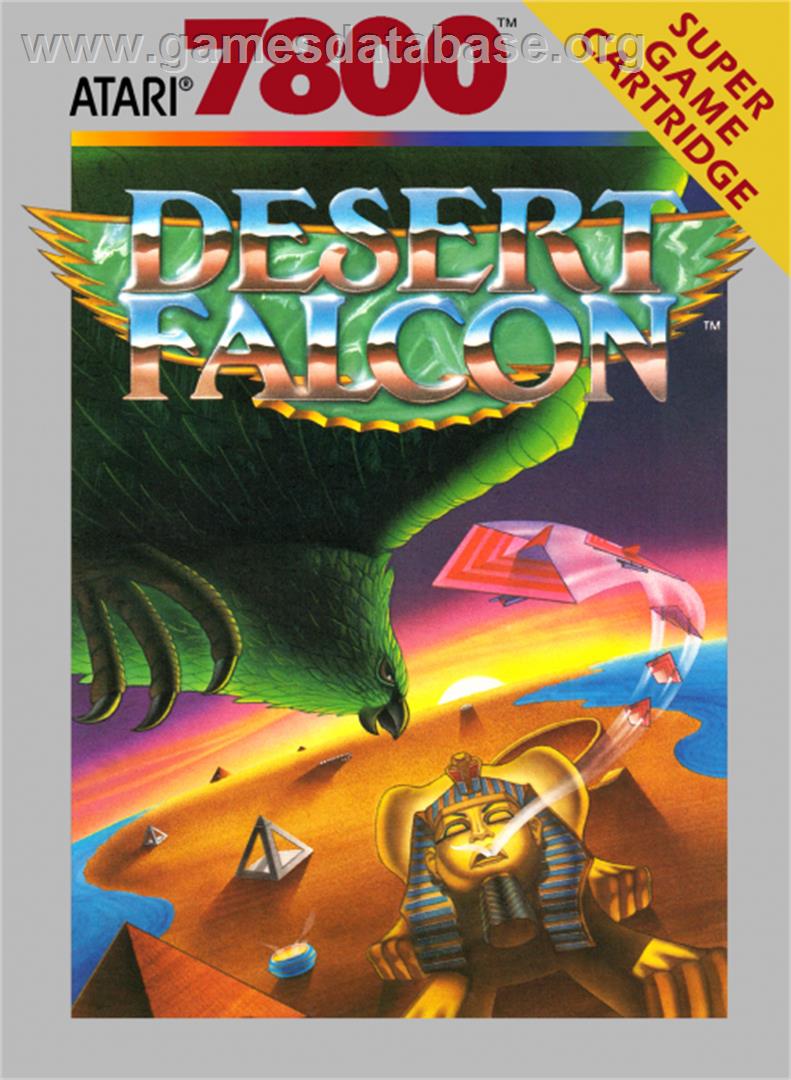 Desert Falcon - Atari 7800 - Artwork - Box