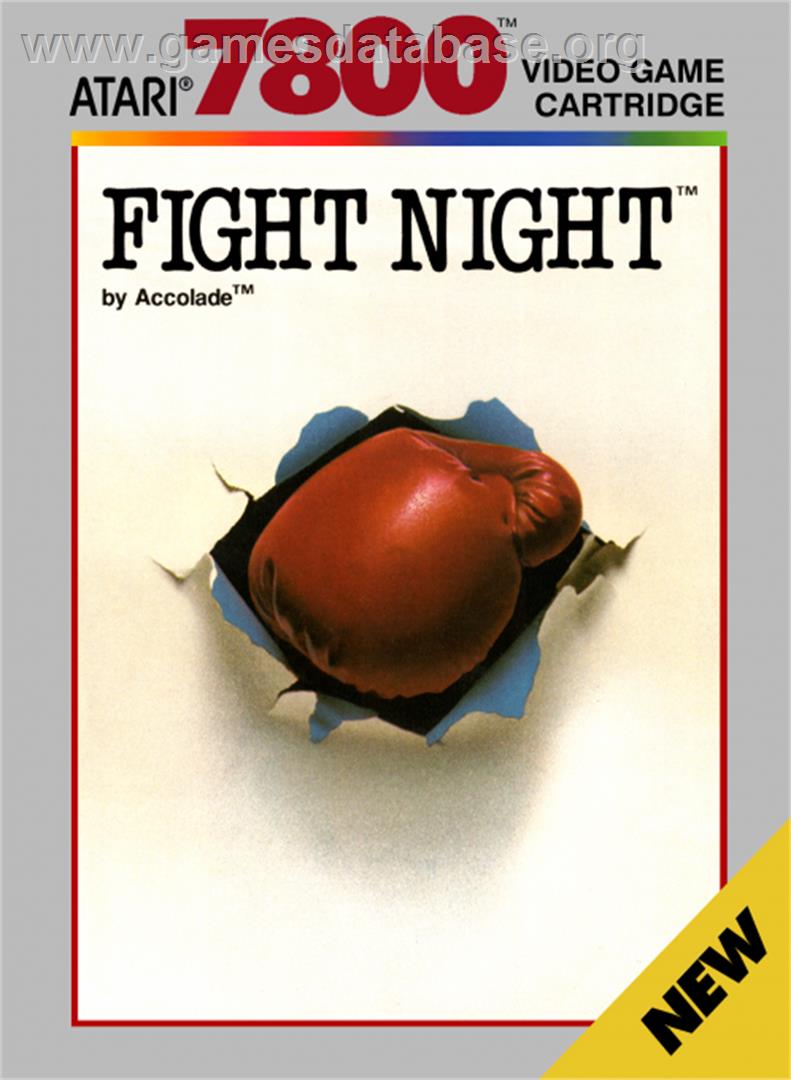 Fight Night - Atari 7800 - Artwork - Box