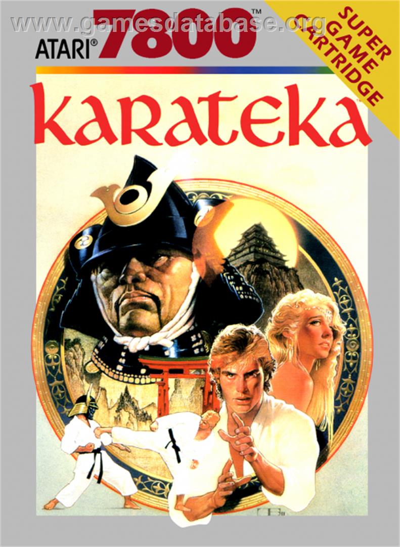 Karateka - Atari 7800 - Artwork - Box