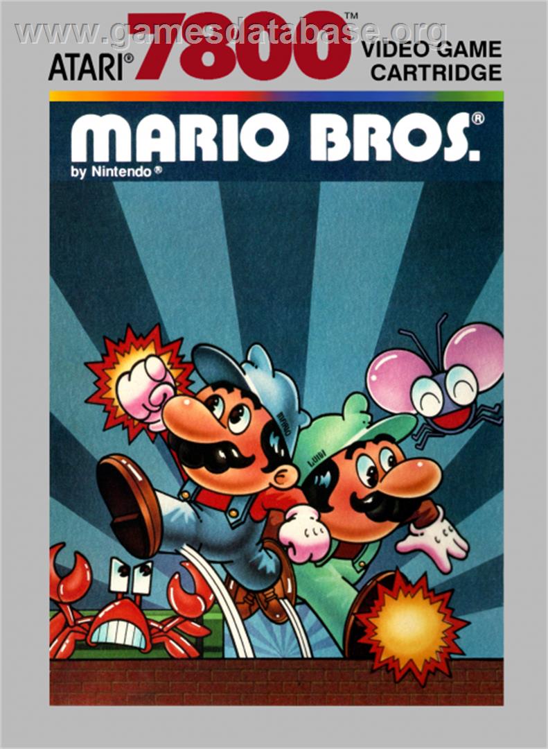 Mario Bros. - Atari 7800 - Artwork - Box