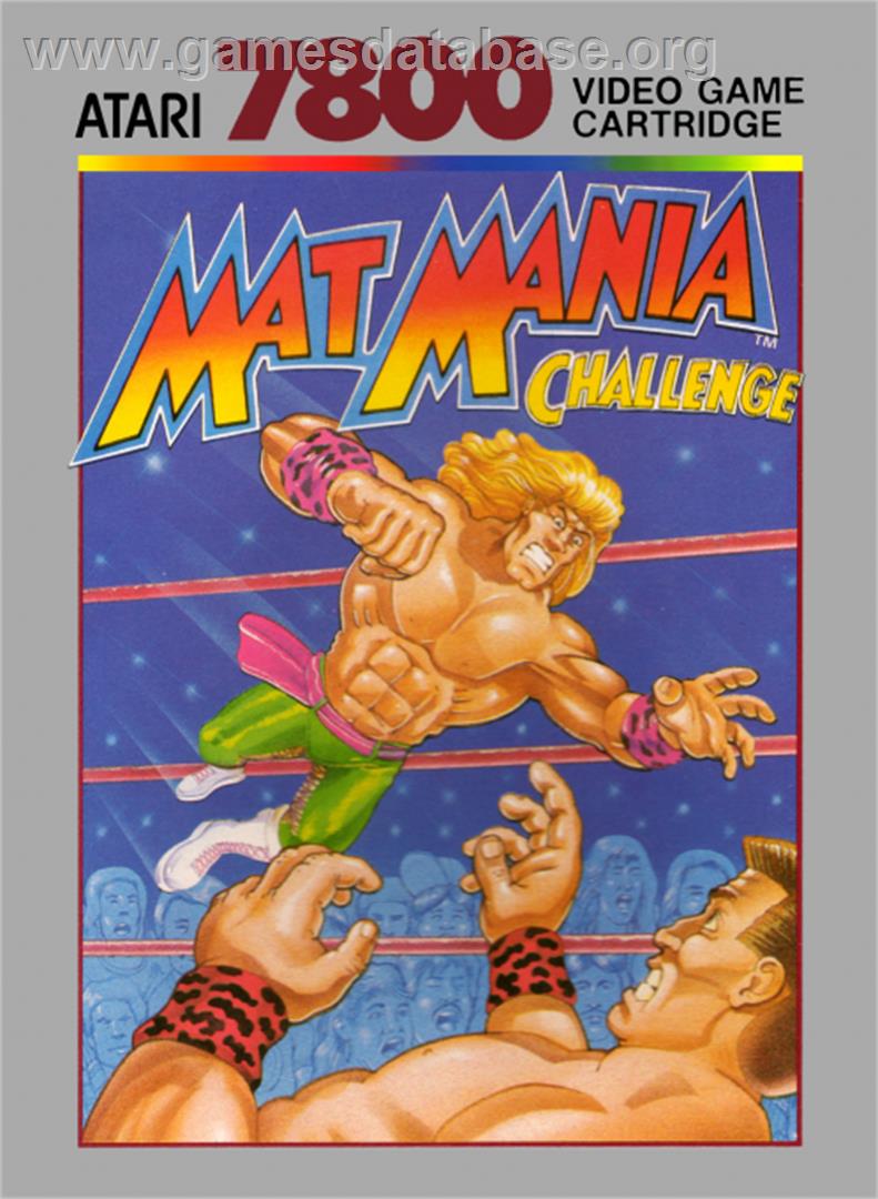 Mat Mania Challenge - Atari 7800 - Artwork - Box