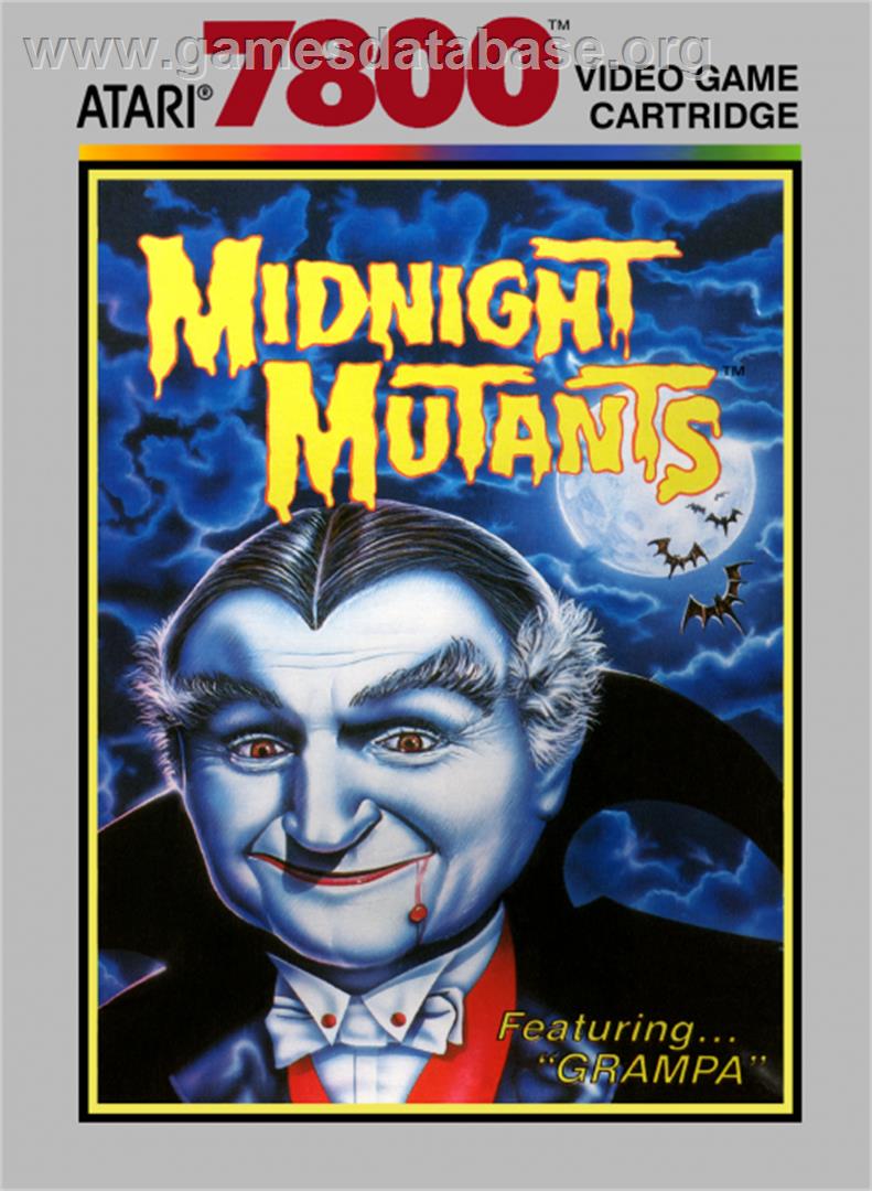 Midnight Mutants - Atari 7800 - Artwork - Box
