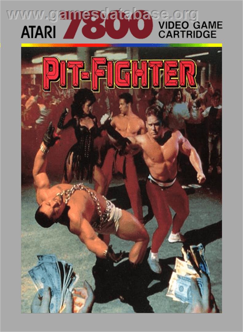 Pit Fighter - Atari 7800 - Artwork - Box
