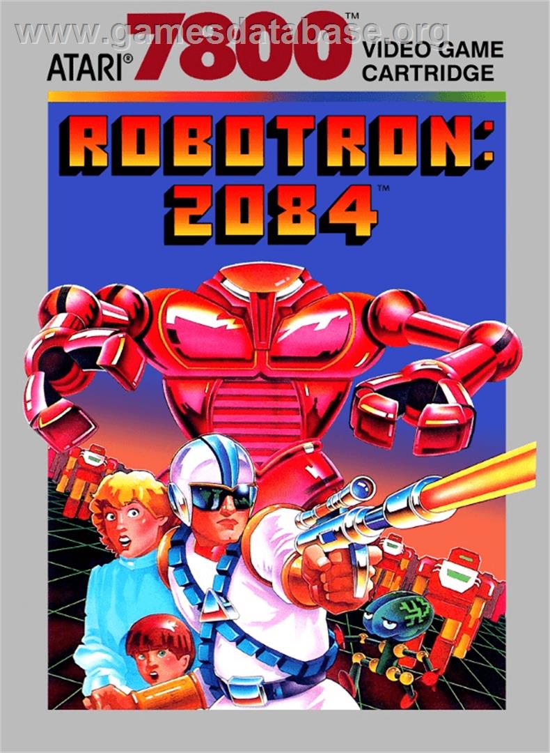Robotron - Atari 7800 - Artwork - Box