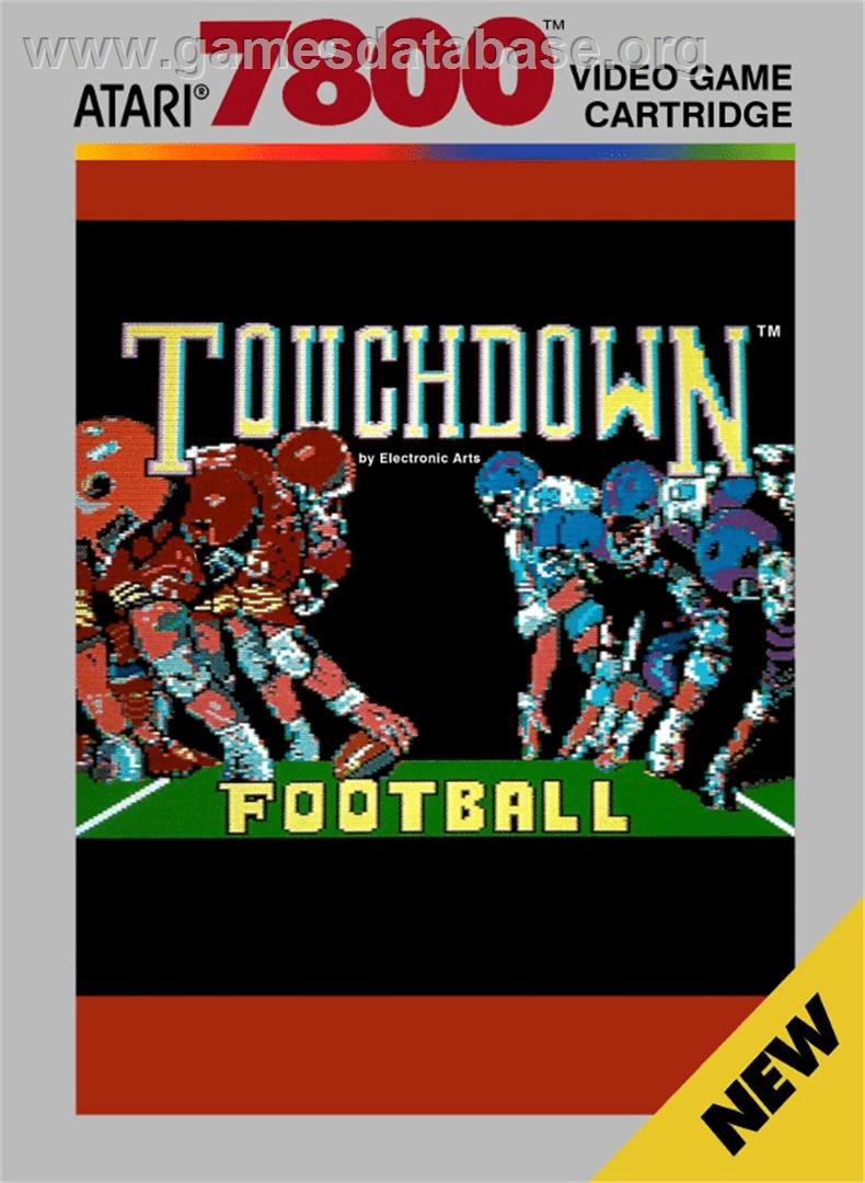 Touchdown Football - Atari 7800 - Artwork - Box
