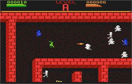 In game image of Dark Chambers on the Atari 7800.