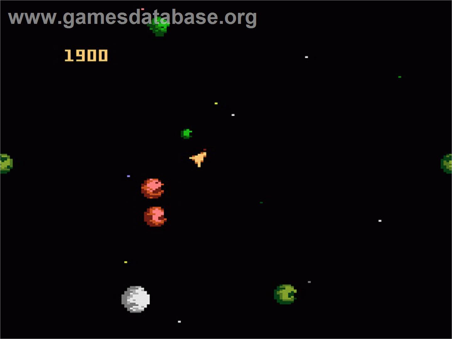 3D Asteroids - Atari 7800 - Artwork - In Game