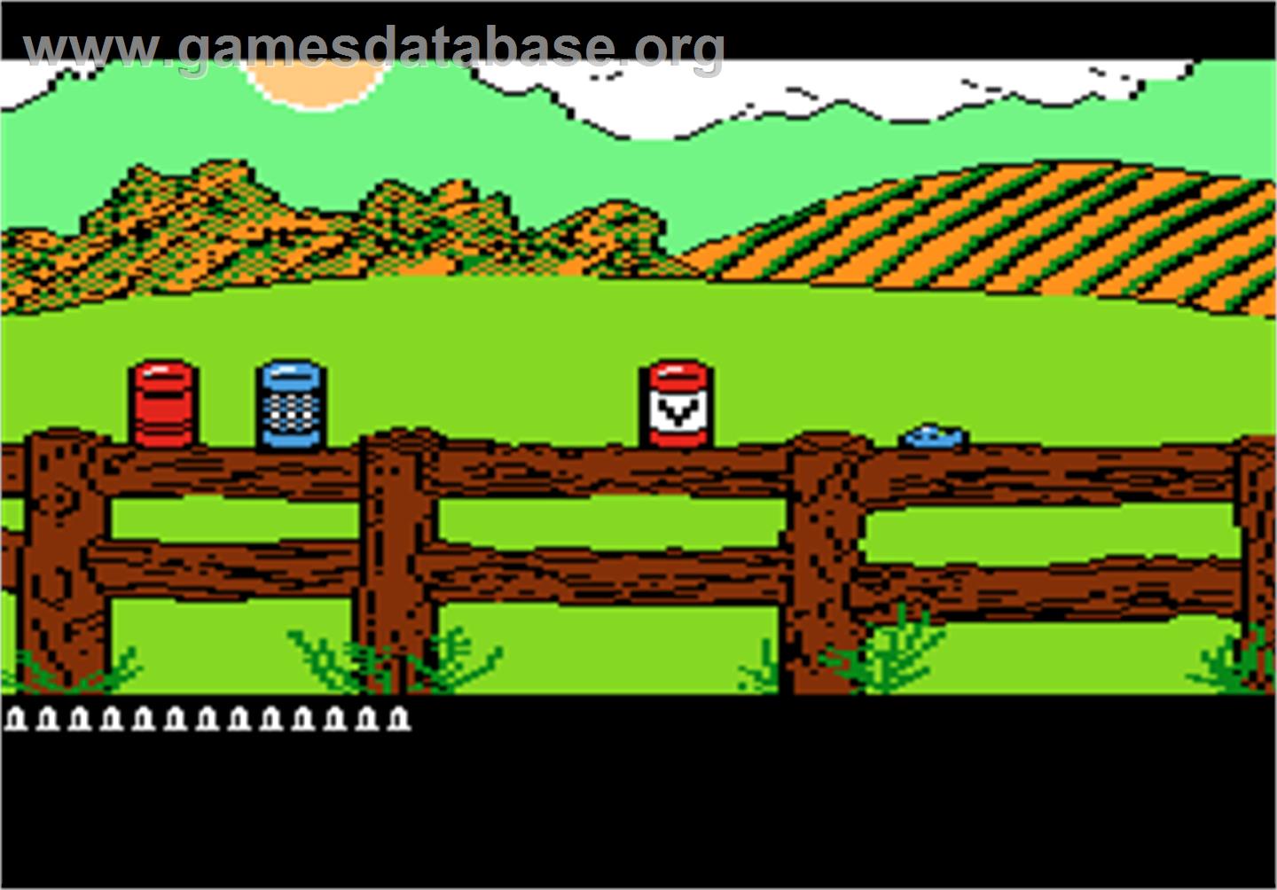 Barnyard Blaster - Atari 7800 - Artwork - In Game