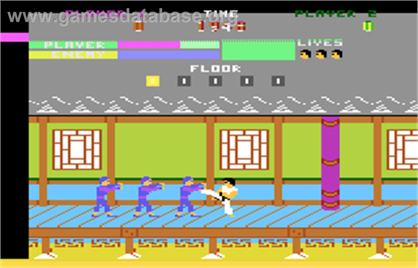 Kung-Fu Master - Atari 7800 - Artwork - In Game