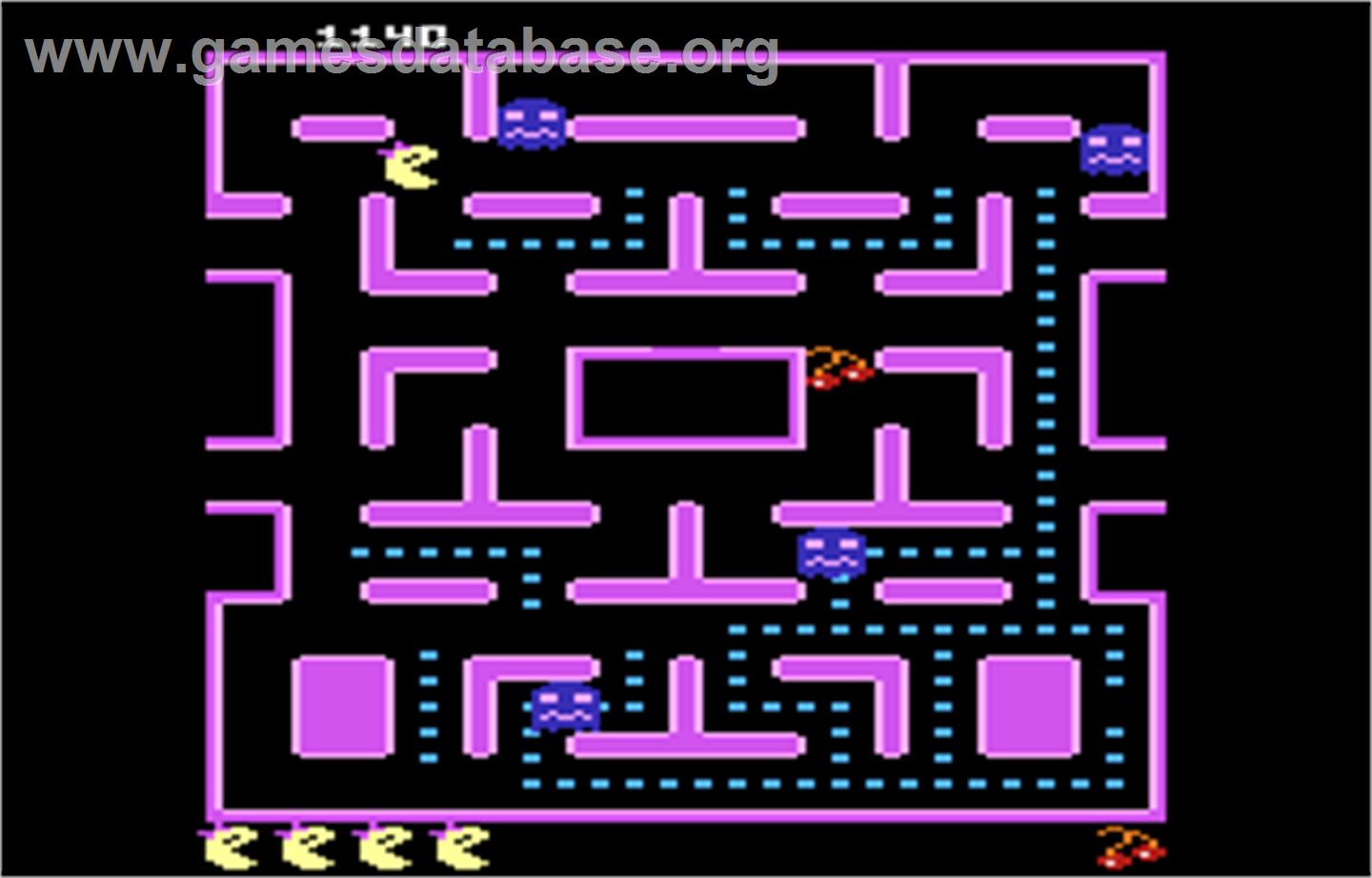 Ms. Pac-Man - Atari 7800 - Artwork - In Game