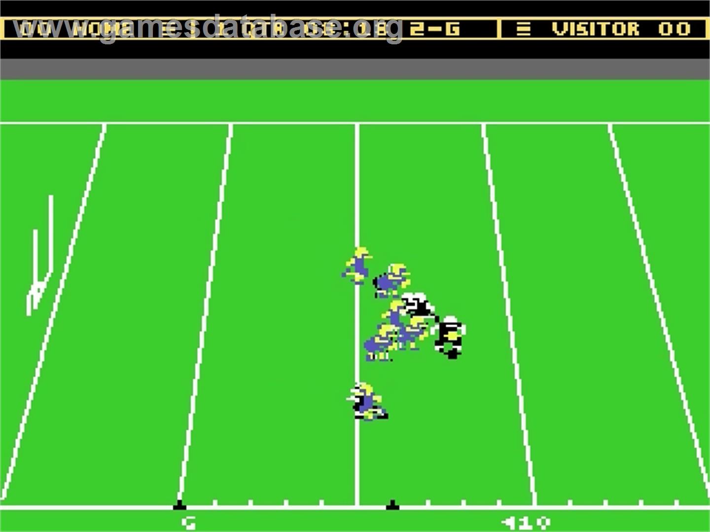 Touchdown Football - Atari 7800 - Artwork - In Game