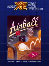 Box cover for Airball on the Atari 8-bit.