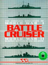Box cover for Battle Cruiser on the Atari 8-bit.