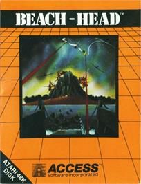 Box cover for Beach Head on the Atari 8-bit.