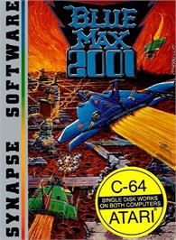 Box cover for Blue Max 2001 on the Atari 8-bit.