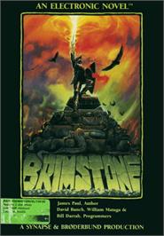 Box cover for Brimstone on the Atari 8-bit.