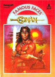 Box cover for Conan: Hall of Volta on the Atari 8-bit.