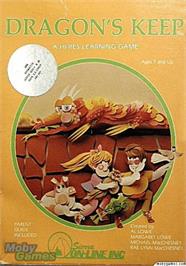 Box cover for Dragon's Keep on the Atari 8-bit.
