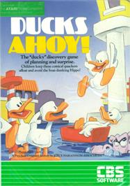 Box cover for Ducks Ahoy on the Atari 8-bit.