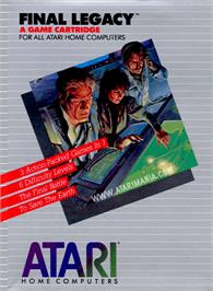 Box cover for Final Legacy on the Atari 8-bit.
