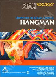 Box cover for Hangman on the Atari 8-bit.