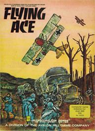Box cover for HellCat Ace on the Atari 8-bit.