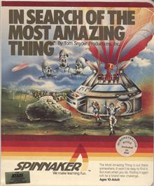 Box cover for In Search of the Most Amazing Thing on the Atari 8-bit.