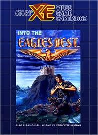 Box cover for Into the Eagle's Nest on the Atari 8-bit.